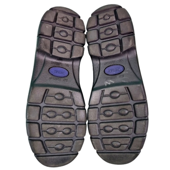 Wolverine steel toe Durashock leather work shoes, women's size 7M, brown - Picture 4 of 8